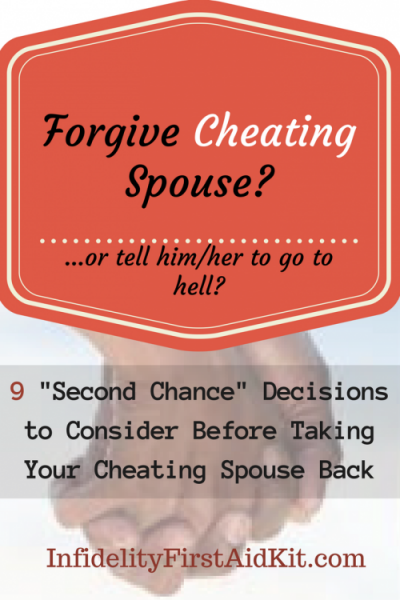 Forgive Cheating Spouse or not?