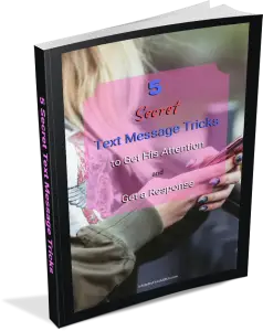 romantic love text messages- tricks to get his attention