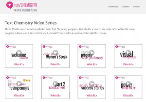 text the romance back vs text chemistry