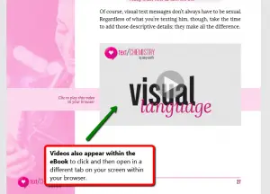 text the romance back vs text chemistry
