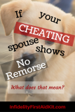 Cheating Spouse Shows No Remorse: Forgive or Leave?