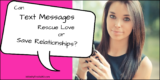 Michael Fiore ‘s Text the Romance Back- (Can it Rescue Love?)