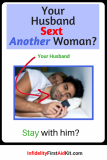 Husband Sexting Another Woman. Stay with him?